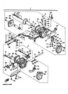 XV400 Tobera  carburador