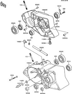 AR50 Картер двигателя