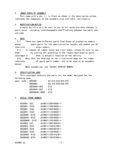 GS500 Catalog preface