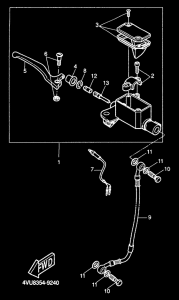 CW50 Главный тормозной цилиндр