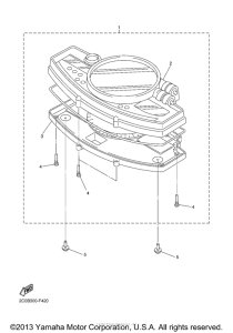 YZF-R6 Приборы