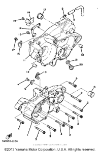  Картер двигателя