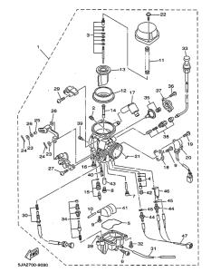 XV1600A Карбюратор