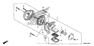 CMX250C Масляный насос