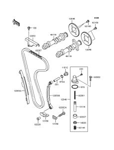 EX250 Распредвал
