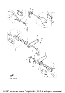 FZR600RE Поворотники