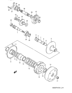 AG50 Трансмиссия