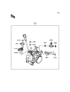 KLX250 スロットル