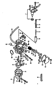 AH50 Carburetor assy