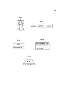 KH125 Наклейки