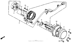 CB650SC Генератор