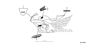 CBR600RR (ABS) Mark + stripe (1)