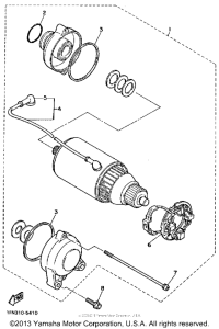 FZX700T Стартер