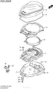 VL1500B Спидометр