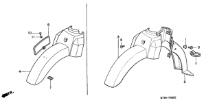PK50 Переднее крыло