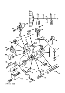 YJ125S Equipo electrico