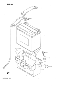 GSX1100 Аккумулятор