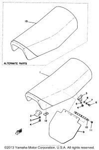 MX250B Сиденье