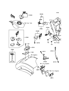 VN900 Замок зажигания