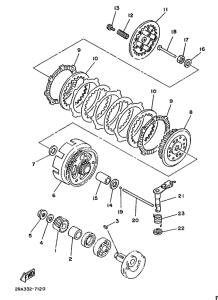 DT80LC Сцепление