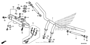 VT750C2B Handlebar (3)