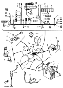 YZF750R Электрика 2