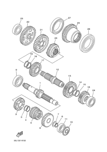 BT1100 Трансмиссия