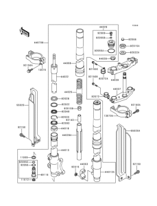 KLX300R Front fork(1 / 2)