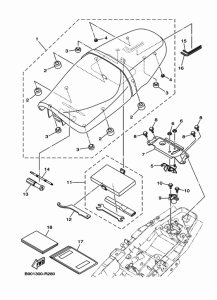 MTM850 Сиденье
