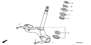RVT1000R Траверса нижняя