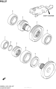 AN650Z Counter Shaft
