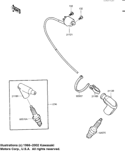  Катушка зажигания