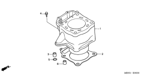 XR650R Цилиндр