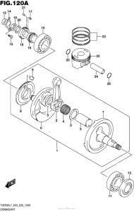 TU250 Коленвал