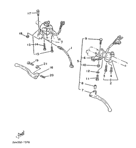 TZR80 Conmutadores - manetas