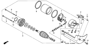 VT125 Стартер
