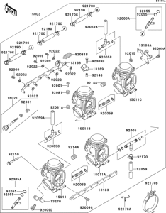ZX400 Carburetor(1 / 2)