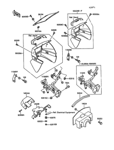 KL650 Обтекатели