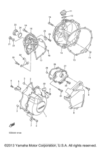 YZF-R6 Боковые крышки