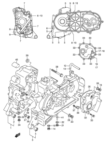 AN400 Картер двигателя