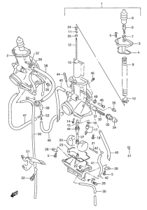 RGV250 Carburetor assy