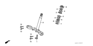 CRM75R Траверса нижняя