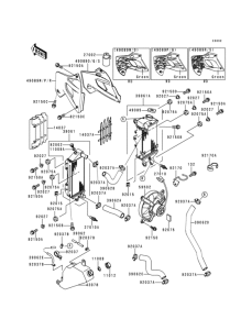 KLX300R Radiator(1 / 2)