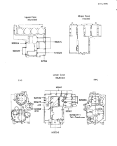 ZG1000 Болты крепления картера