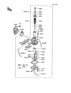 KMX125 Carburetor(1 / 2)