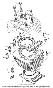 SRX600S Цилиндры