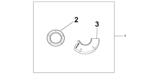 Carbon crankcase cover set