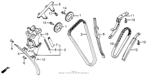 CB650SC Cam chain + tensioner