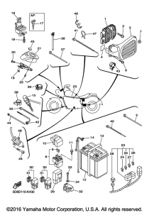 XVS1300BG Электрика 2
