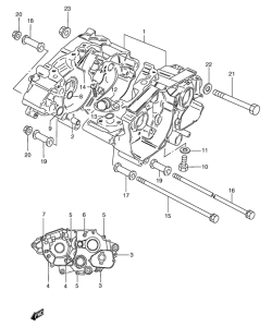 RG80 Картер двигателя